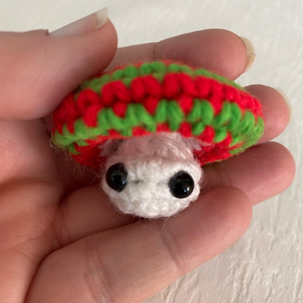 Vibrant Christmas Popping Mushroom